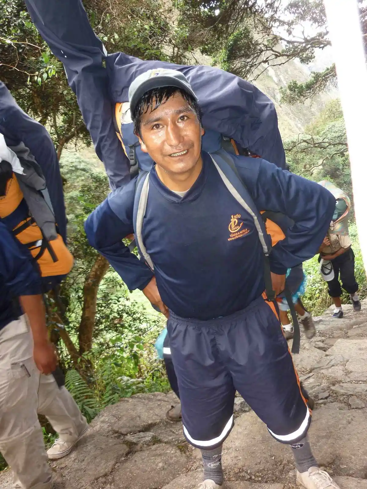 porteadores del camino del inca